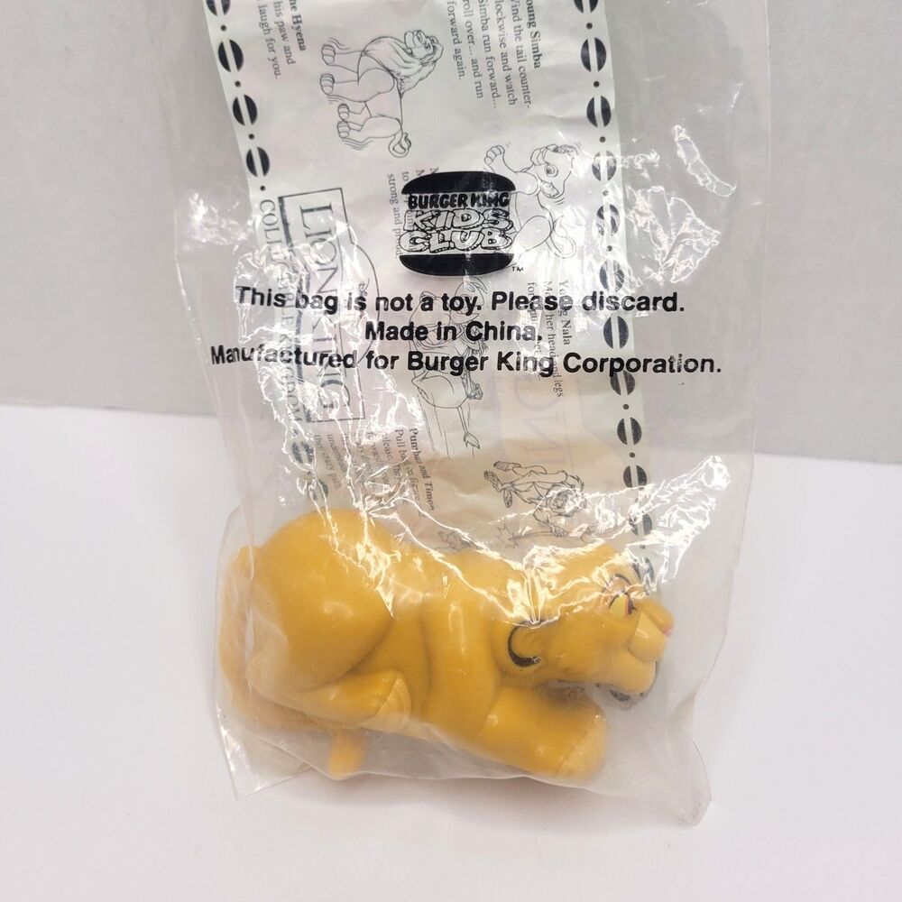 Vintage 1994 Disney Lion King Burger King 7 Figure Toy Set NIP - Picture 3 of 9